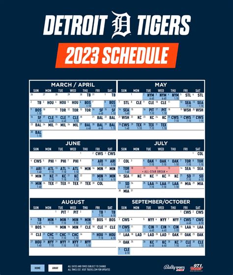 2023 Schedule .